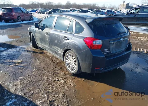 2013 Subaru Impreza 2.0I Premium из США, поврежденный, VIN JF1GPAE65DH207476
